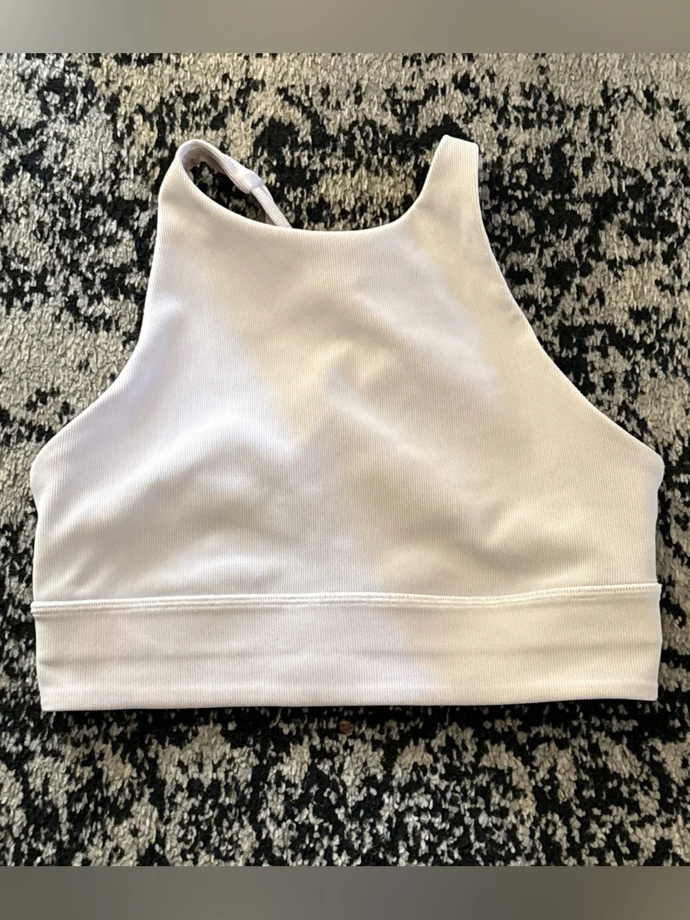 Lululemon Energy High-Neck Longline Ribbed Luxtreme Bra - Picture 3 of 4